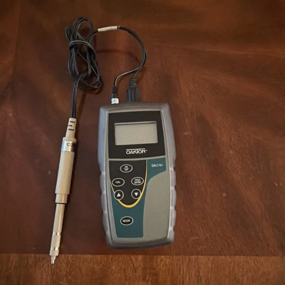 ORIGINAL Oakton SALT 6+ Handheld Salinity Meter -with PROBE